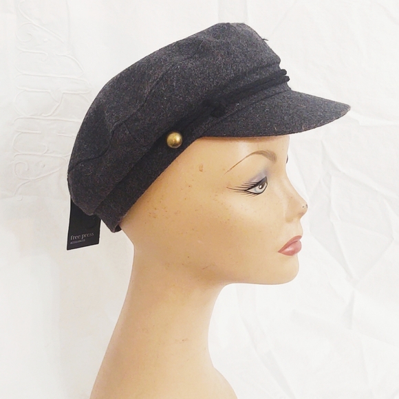 Nordstrom Gray Newsboys Cap- New with Tags main image 7